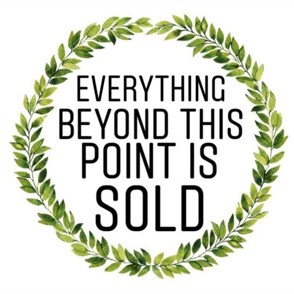 Everything below is sold!